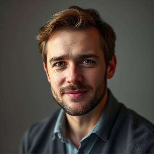 Portrait of Michael Thompson, Co-founder and Studio Manager