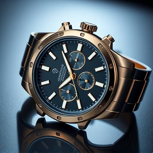 Product shot of a luxury watch